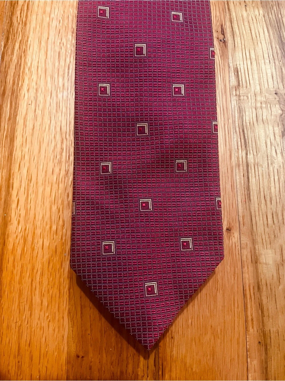 $390 Ermenegildo Zegna 3D Micro Embroidered Italian Silk Tie Office